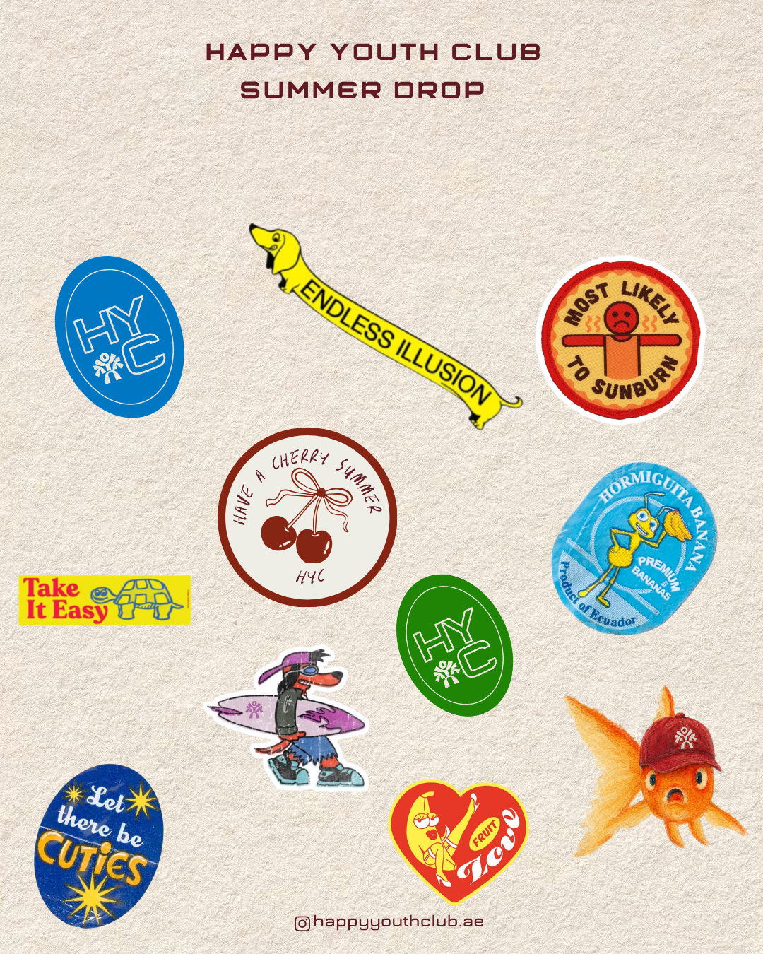 summer sticker pack.